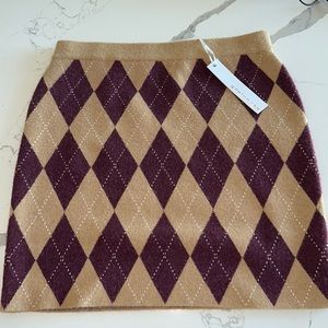 BRAND NEW adelyn rae knit mini skirt
